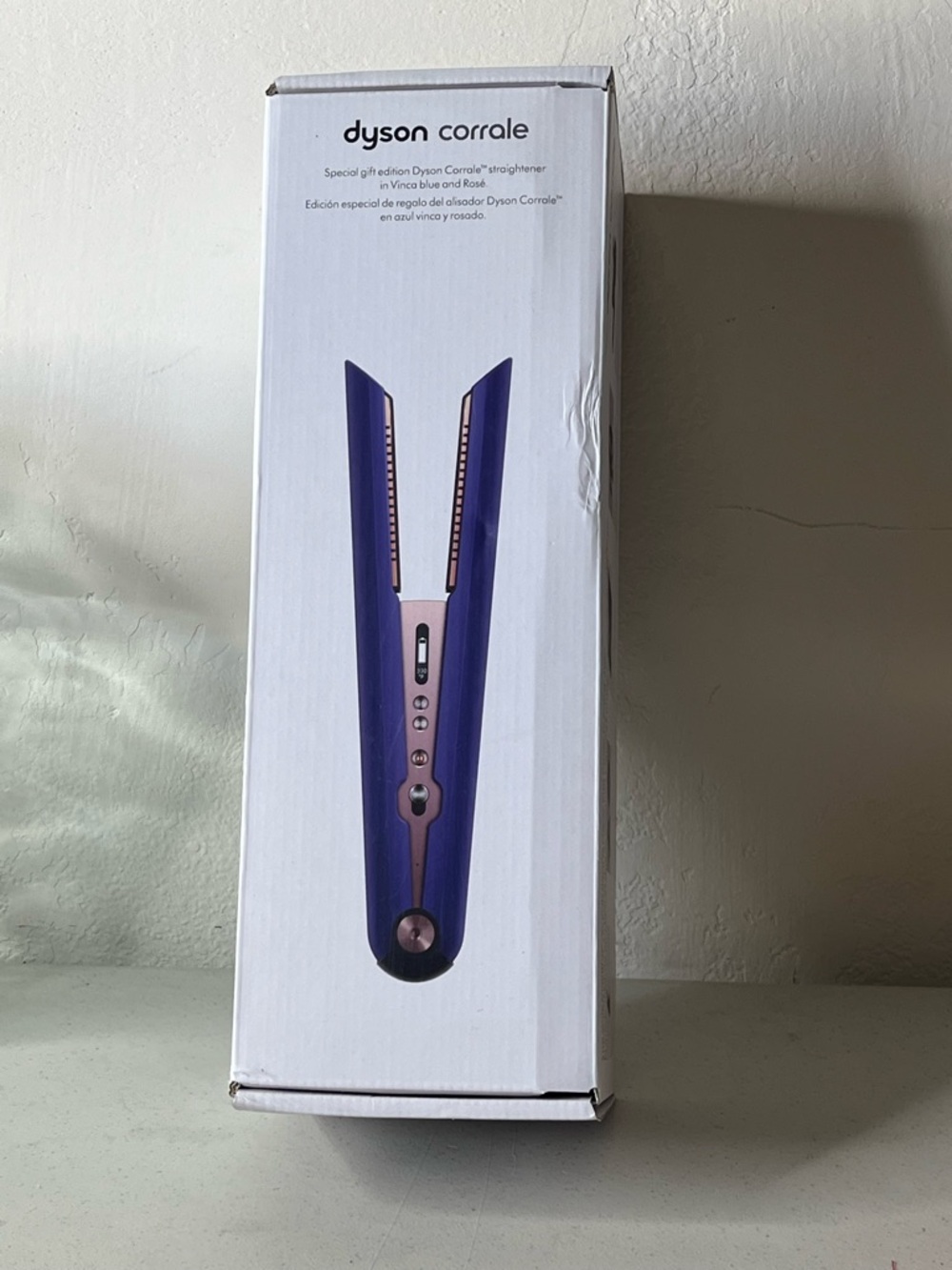 (Packaging for)Dyson Corrale Hair Straightener - Purple/Rose